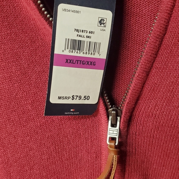 Tommy Hilfiger Fall Ski Sweater Sz XXL - Picture 4 of 5
